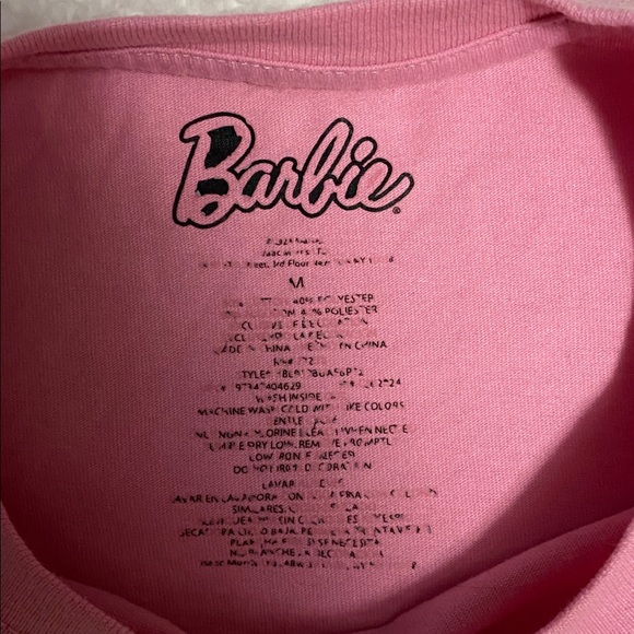Barbie women’s size Medium Pink Short Sleeve Tee 1959 limited edition collection - Picture 2 of 15